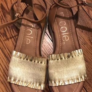Nicole ruffled strap sandal!!